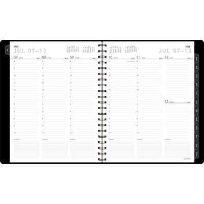 2025-2026 AT-A-GLANCE Contemporary 8.25 x 11 Academic Year Weekly & Monthly Planner, Faux Leather