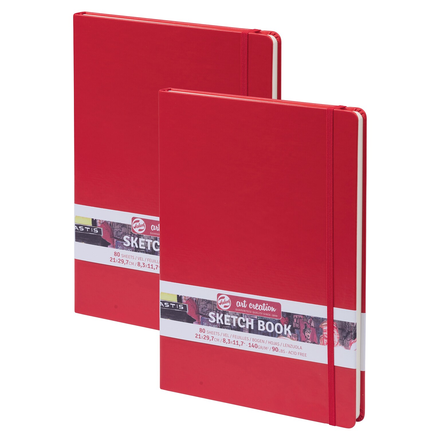 Talens Art Creation 8.3 x 11.7 Sketch Book, 80 Sheets/Book, 2/Bundle (TLN9314203M-2)