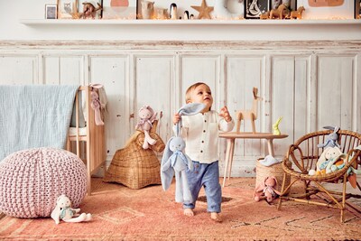 Kaloo Lapinoo Rabbit Doll, Medium, Blue (JNDK969944)