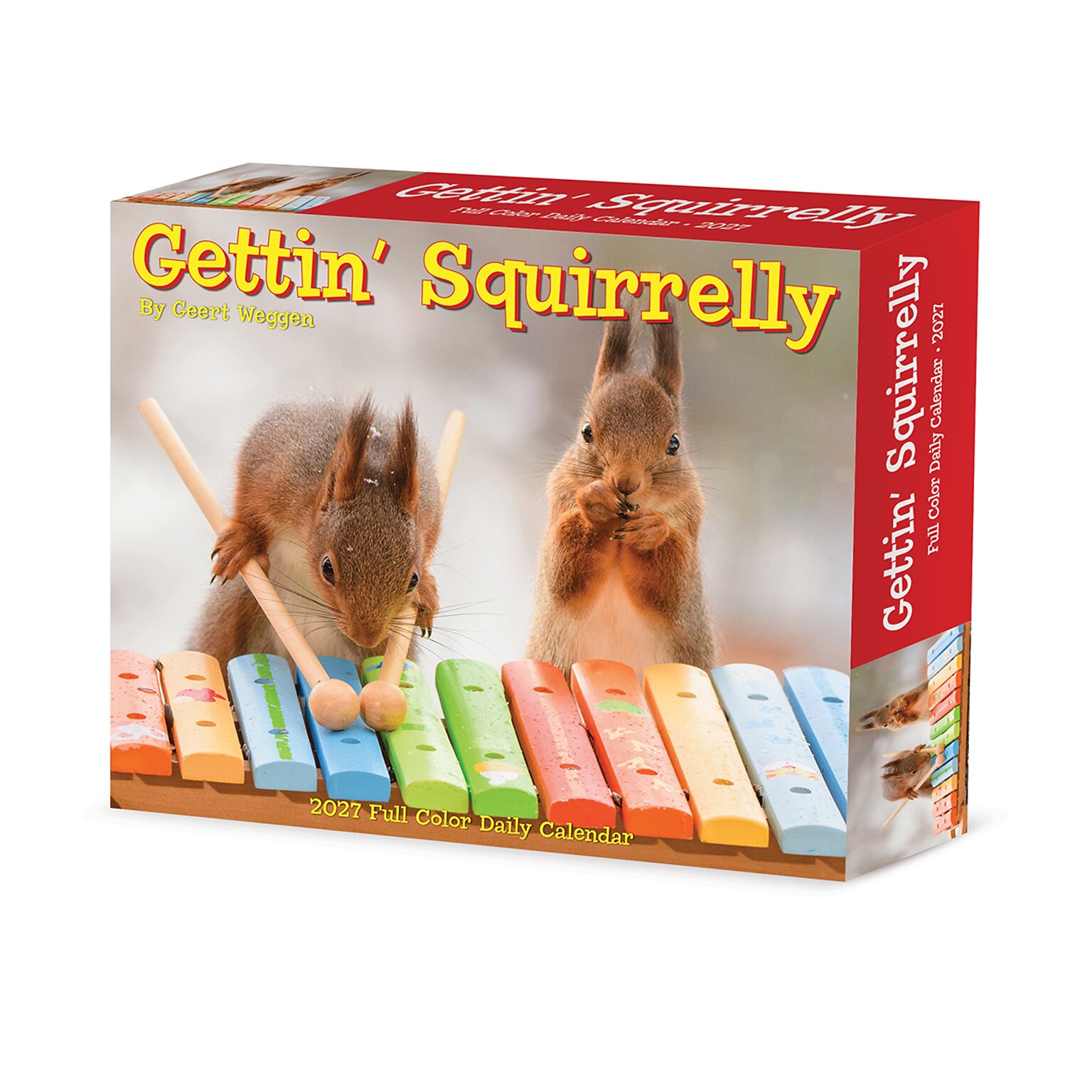 2027 Willow Creek Gettin Squirrelly 5.4 x 6.2 Day-to-Day Calendar (63484)