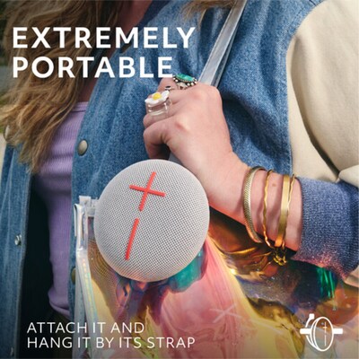 Ultimate Ears MINIROLL Wireless Bluetooth Ultra-Portable Speaker, Waterproof, Revive Gray (984-002025)