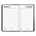 2024-2025 AT-A-GLANCE DayMinder 3.5 x 6 Academic Weekly Planner, Black (AY48-00-25)
