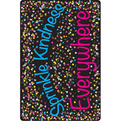 Ashley Smart Poly Computer Mouse Pad, 8" x 10", Sprinkle Kindness Everywhere, 6/Pack (ASH12505-6)