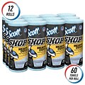 Scott Shop Towels Heavy Duty Nylon Towels, Blue, 55 Sheets/Roll, 12 Rolls/Carton (32992)