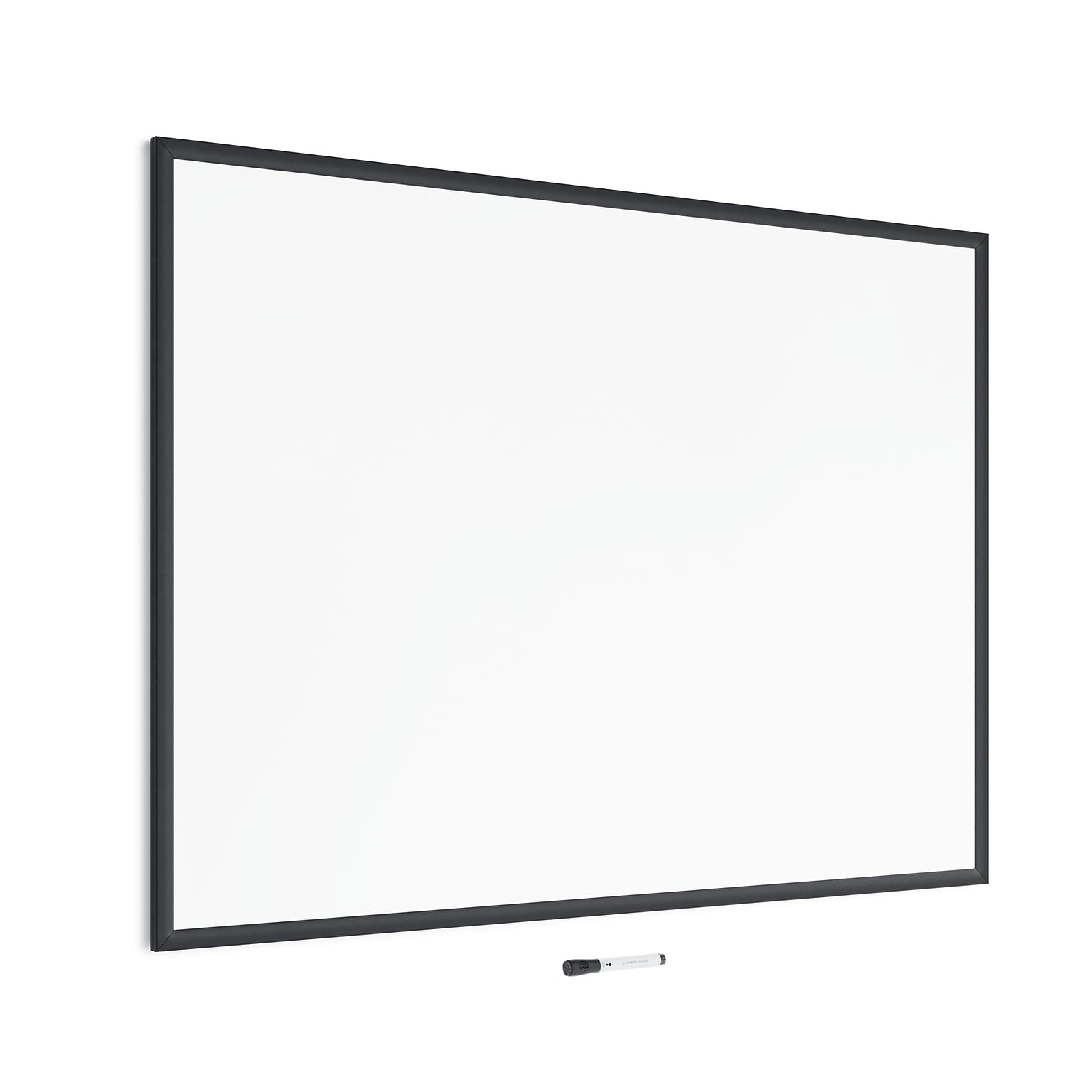 U Brands Steel Dry-Erase Whiteboard, Fiberboard Frame, 4 x 3 (2893U00-01)