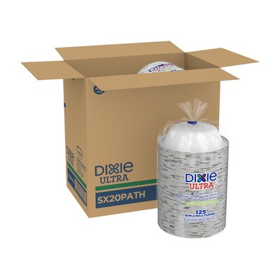 Dixie Ultra Pathways Paper Bowls, 20 oz., Multicolor, 500/Carton (SX20PATH)