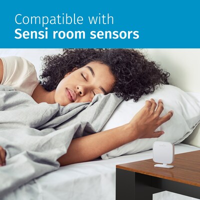 Sensi Touch 2 Smart Programmable Wi-Fi Thermostat, Works with Alexa, Black Beveled Edge (ST76)