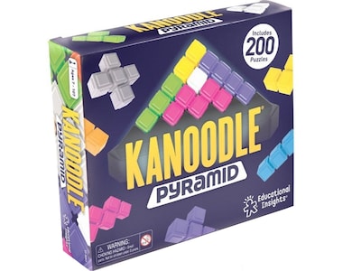 Educational Insights Kanoodle Pyramid Puzzle Game (3083)