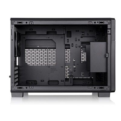 Thermaltake TR200 Micro-ATX Micro Chassis Computer Case, Black (CA-11L-00S1NN-01)