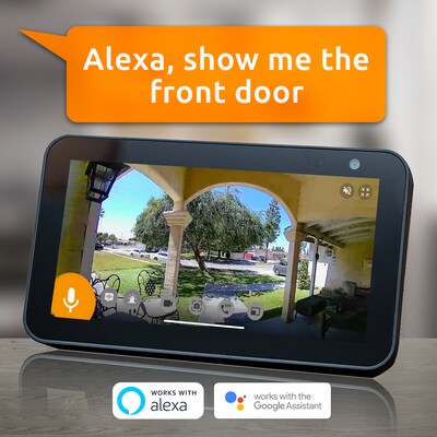 Toucan V3 Wireless Battery Operated Video Doorbell, Chime,  Night Vision, Wi-Fi, IP56 Weather Resistant, Black