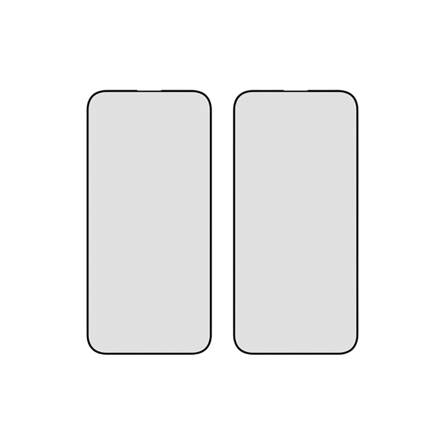 CODi Tempered Glass Screen Protector for iPhone 15 Pro Max, 2/Pack (GLASS_I15_PROMAX)
