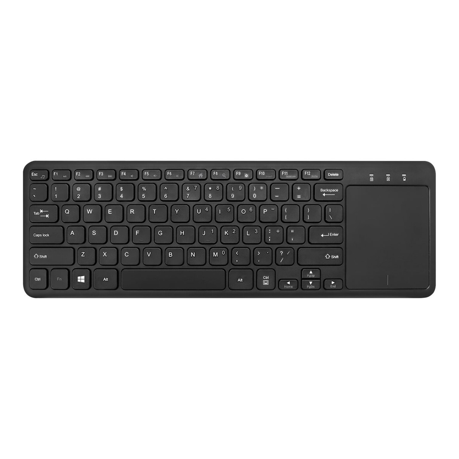 Adesso SlimTouch Wireless Keyboard, Black (WKB-4050UB)
