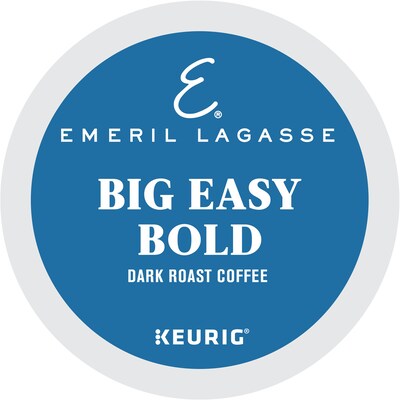 Emeril's Big Easy Bold Keurig® K-Cup® Pods, Dark Roast, 48 Count (373309)
