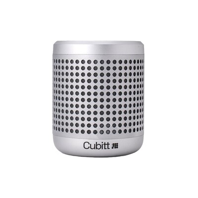 Cubitt Power Go Gen 2 Wireless Bluetooth Speaker, Water Resistant, Light Silver (CT-PWGO2-7)