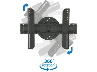 Mount-It! Full 360-Degree Rotation TV Mount, 110 lbs. Max. (MI-1246F)