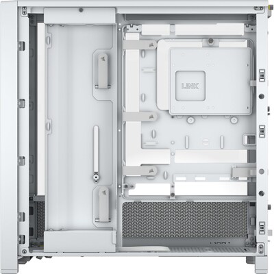 CORSAIR FRAME 4000D ATX Mid-Tower Computer Case, White (CC-9011291-WW)