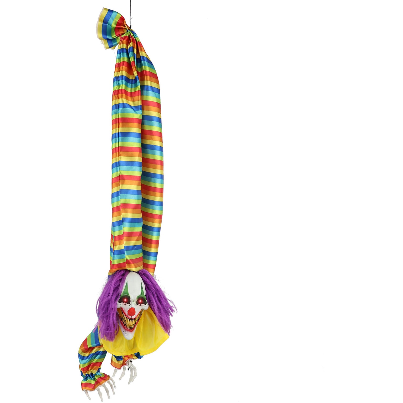 Haunted Hill Farm Animatronic Hanging Upside Down Clown (HHCLOWN-39HLSA)