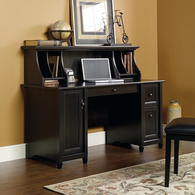 Sauder Edge Water 59W Computer Desk, Estate Black (408558)