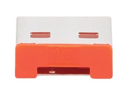 Tripp Lite USB-A Port Blockers, Red, 10/Pack (U2BLOCK-A10-RD)