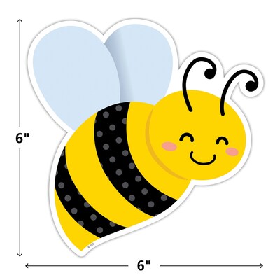 Teacher Created Resources Buzzing Bees Accents, 30/Pack, 3 Packs/Bundle (TCR6907-3)