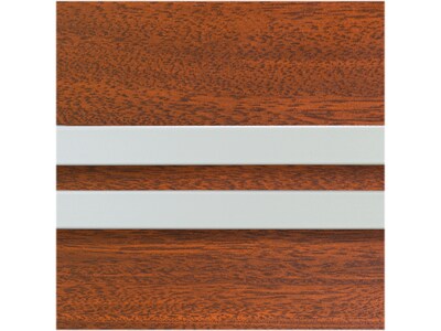 Regency Marque 72"W Curved Reception Desk Workstation, Cherry (77290CH)