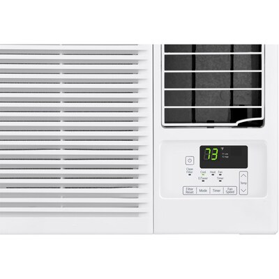 LG 230-Volt 12,200 BTU Window Air Conditioner with Remote, White (LW1223HR)