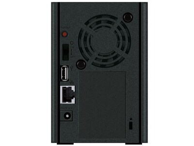 Buffalo LinkStation SoHo 200 2-Bay 4TB External NAS, Black (LS220D0402B)