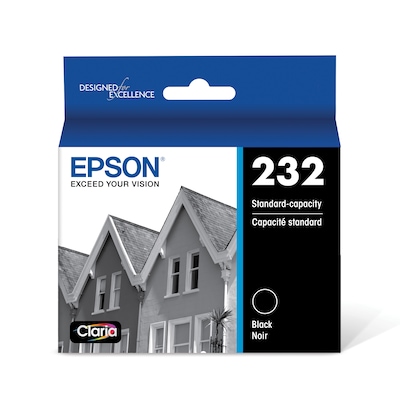 Epson 232 Black Standard Yield Ink Cartridge (T232120-S)