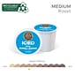 The Original Donut Shop Iced Duos Cookies + Caramel Iced Coffee Keurig® K-Cup® Pods, Medium Roast, 24/Box (5000373021)