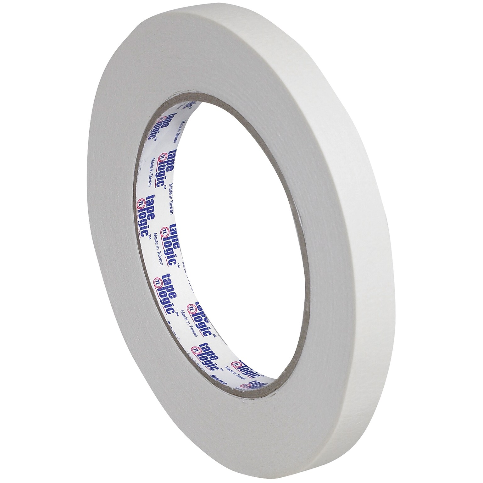 Tape Logic 2600 Heavy Duty Masking Tape, 0.5 x 60 yds., Natural, 12 Rolls/Carton (T933260012PK)