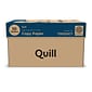 QuillPLUS Quill Brand® 8.5" x 11" Copy Paper, 20 lbs., 92 Brightness, 500 Sheets/Ream, 10 Reams/Carton (720222CT)