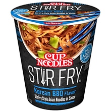 Cup Noodle Stir Fry Korean Beef, 6/Carton (NIS42403)