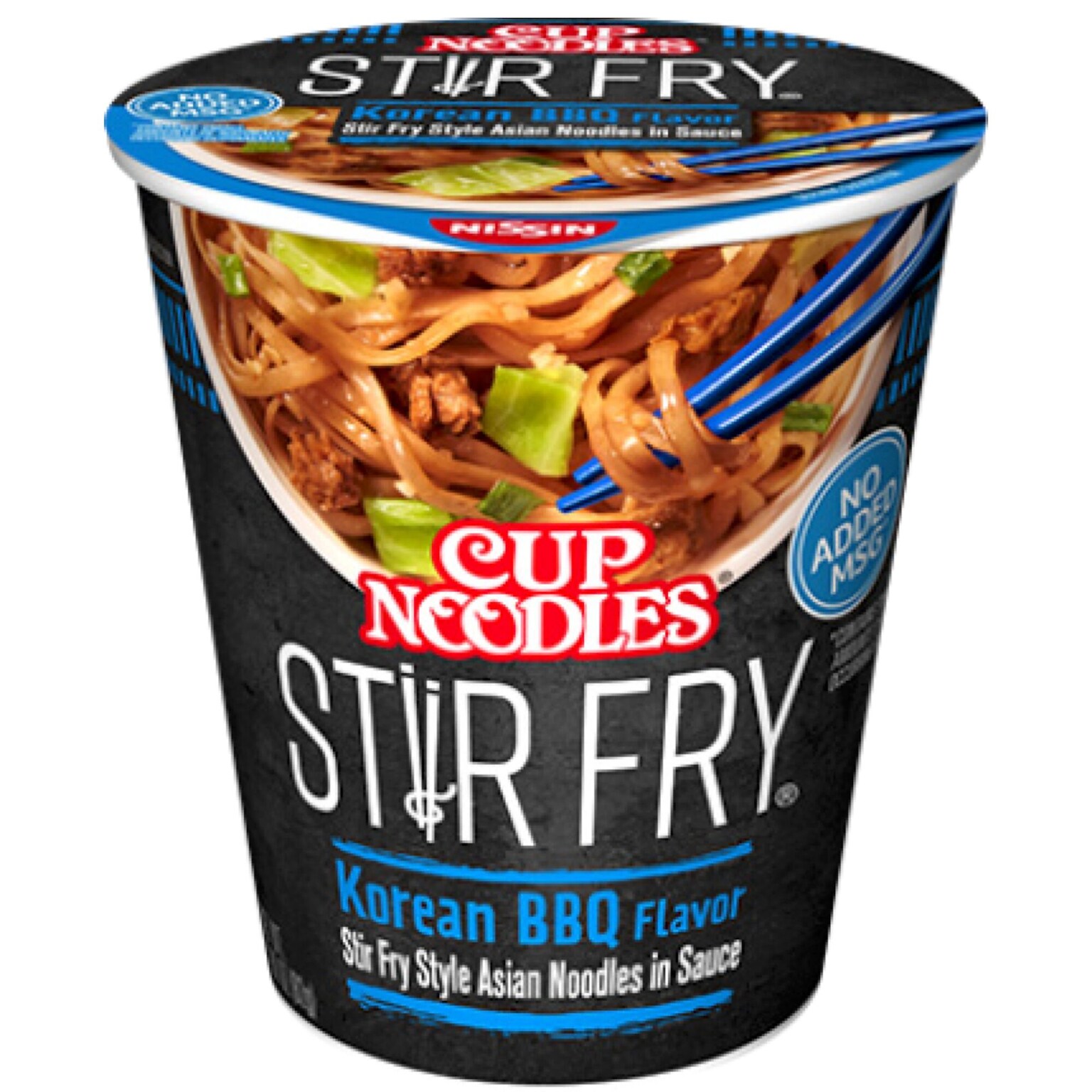 Cup Noodle Stir Fry Korean Beef, 6/Carton (NIS42403)