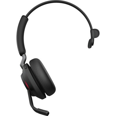 Jabra Evolve2 65 Wireless Bluetooth Mono On Ear Phone & Computer Headset, USB Type-A, UC Certified (26599-889-999-01)
