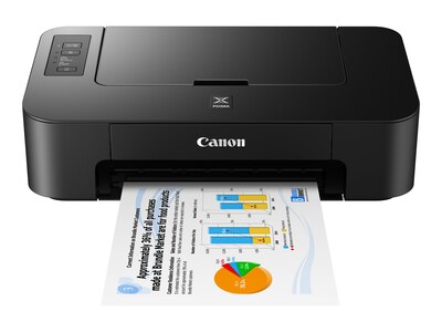 Canon PIXMA TS202 Inkjet Printer, Single-Function, Print (2319C002)