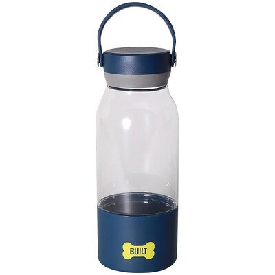 Built Pet Water Bottle and Detachable Bowl