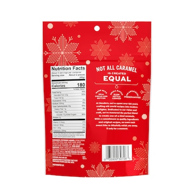 Sanders Holiday Dark Chocolate Peppermint Caramel Pieces, 7 oz. (MRY30726 )