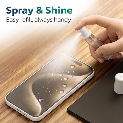 Purely D78 All-in-One Ergonomic Keyboard Wrist Rest with Cleaning Kit, Black (PCKOD78)