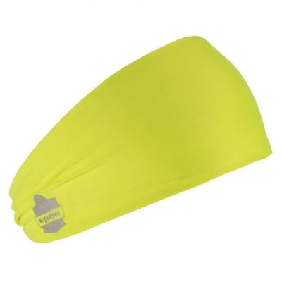 Ergodyne Chill-Its 6634 Cooling Headband, Lime, One Size (12703)