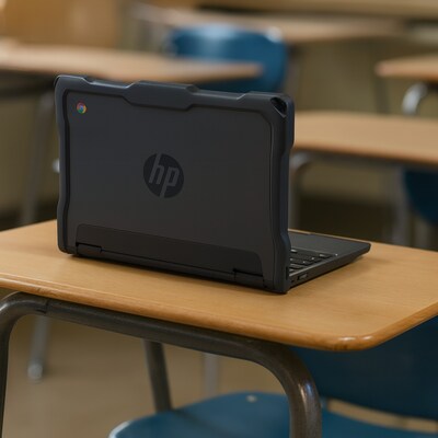 SaharaCase Venture Series Case for HP Fortis G1M/Flip G1M Chromebook (2in1), Shock-Absorbing, Clear/Black (LT00118)