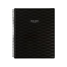 2024-2025 AT-A-GLANCE Elevation 8.5 x 11 Academic Weekly & Monthly Planner, Poly Cover, Black (75-
