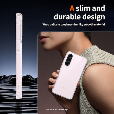 SaharaCase Galaxy A37 Clear Case - Anti-Slip Grip, Venture Series, Clear, (CP01103)