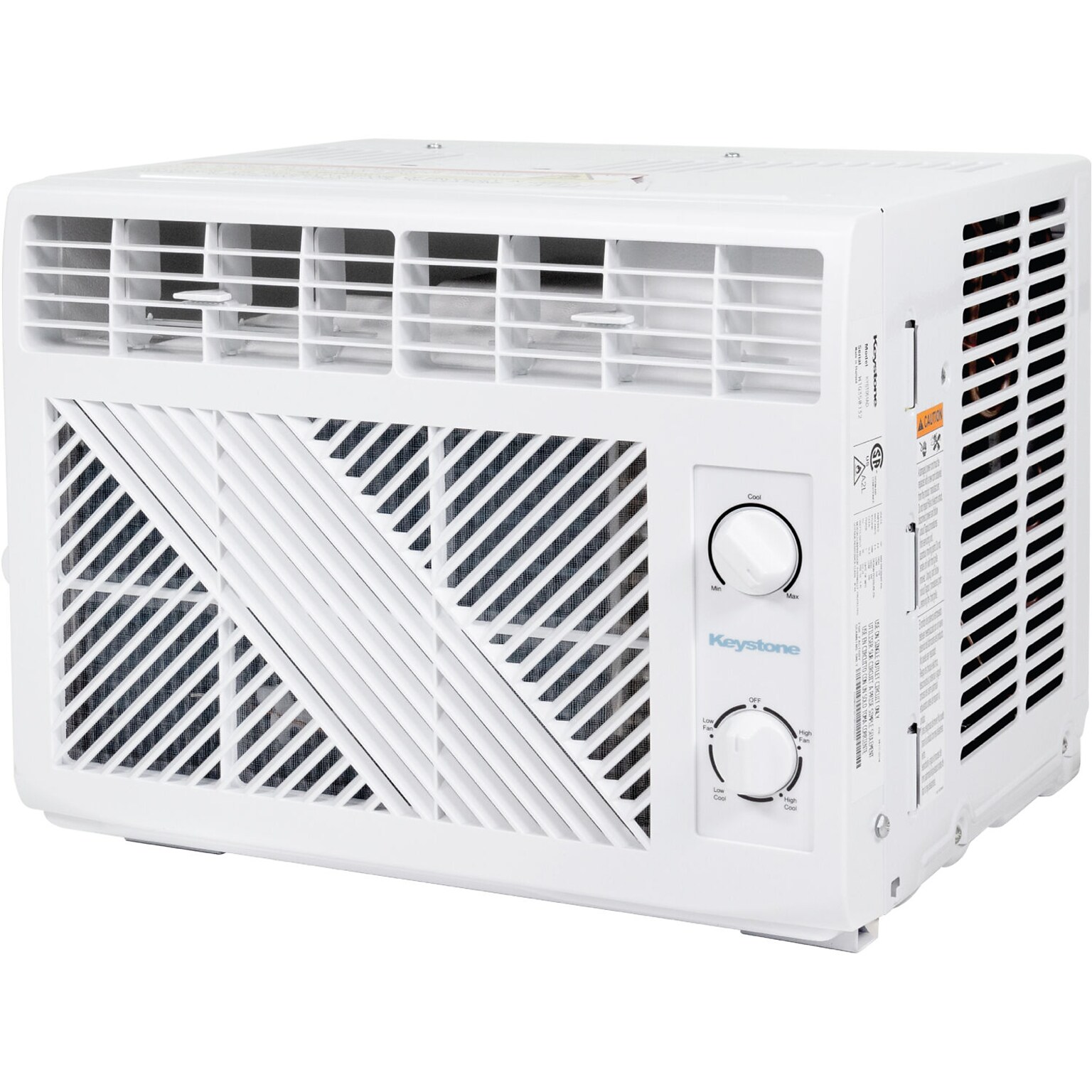Keystone 115-Volt 5,050 BTU Window Air Conditioner, White (KYST051AD)