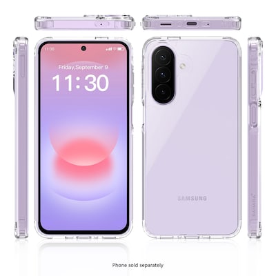 SaharaCase Venture Phone Case for Samsung Galaxy A27, Shock Absorbing, Clear (CP01099)