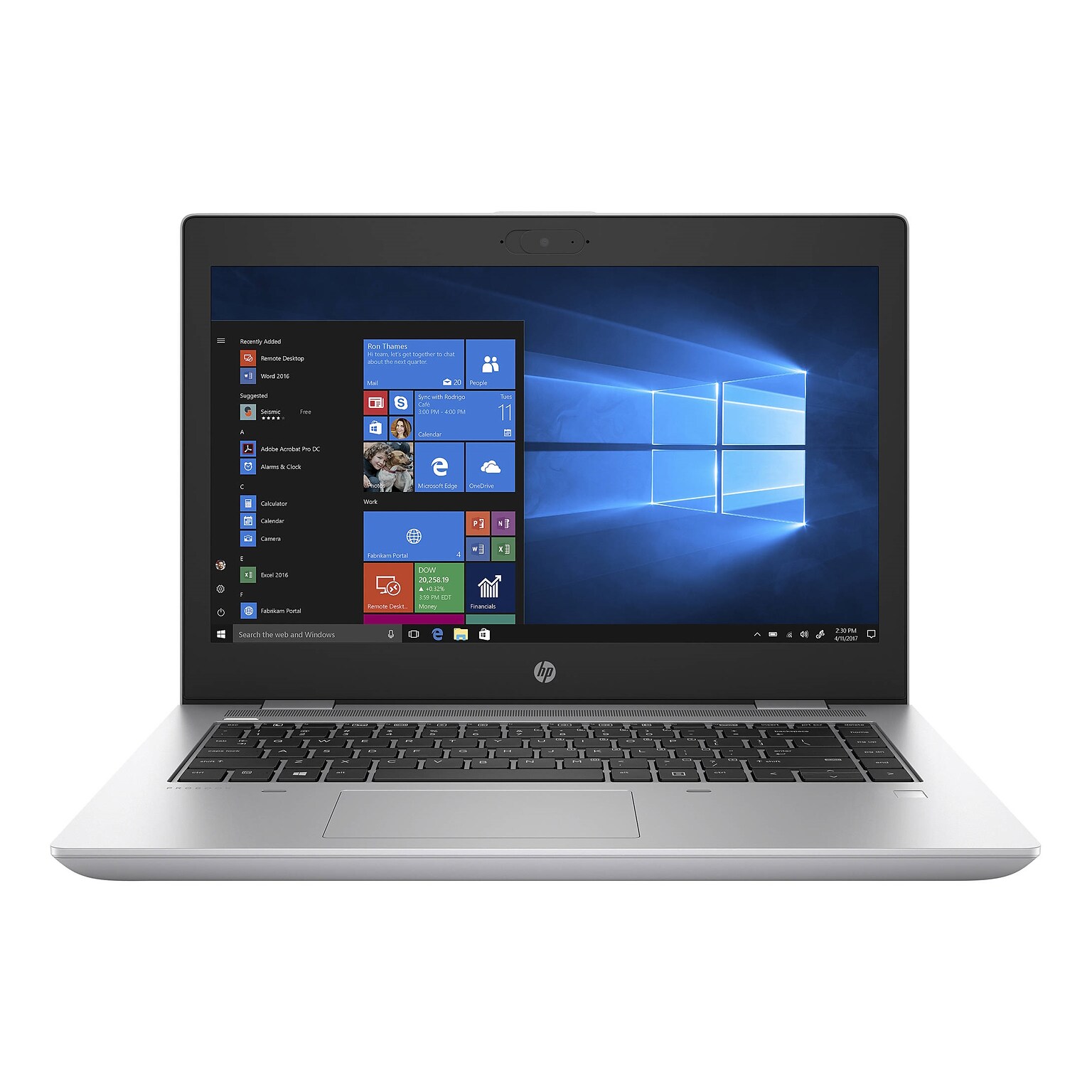 HP ProBook 640 G5 14 Refurbished Laptop, Intel Core i5-8265U 1.6GHz, 16GB RAM, 256GB SSD, Windows 11 Pro