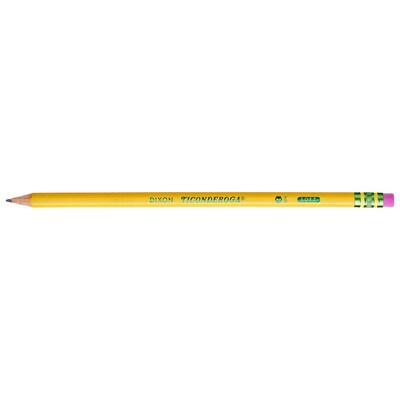 Ticonderoga Pre-Sharpened Wooden Pencil, 2.2mm, #2 Soft Lead, 30/Pack (13830)