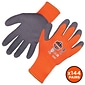 Ergodyne ProFlex 7401 Winter Work Gloves, Fleece Lined, Latex Coated Palm, Orange, XXL, 144 Pairs (17896)