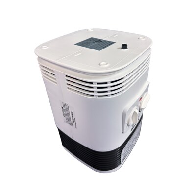 Techni Home 1500-Watt Ceramic Electric Desk Heater, White (RTA-C360-HTR)