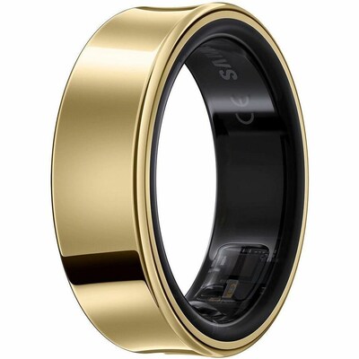 Samsung Galaxy Smart Ring - Size Before You Buy - Size 12, Titanium Gold (SM-Q502NZDAXAR)