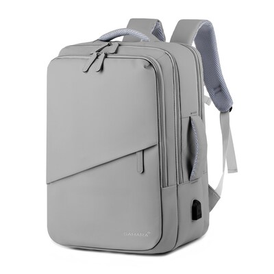 SaharaCase Multi-Compartment 16 Nylon Laptop Bag, Cool Gray (LT00100)